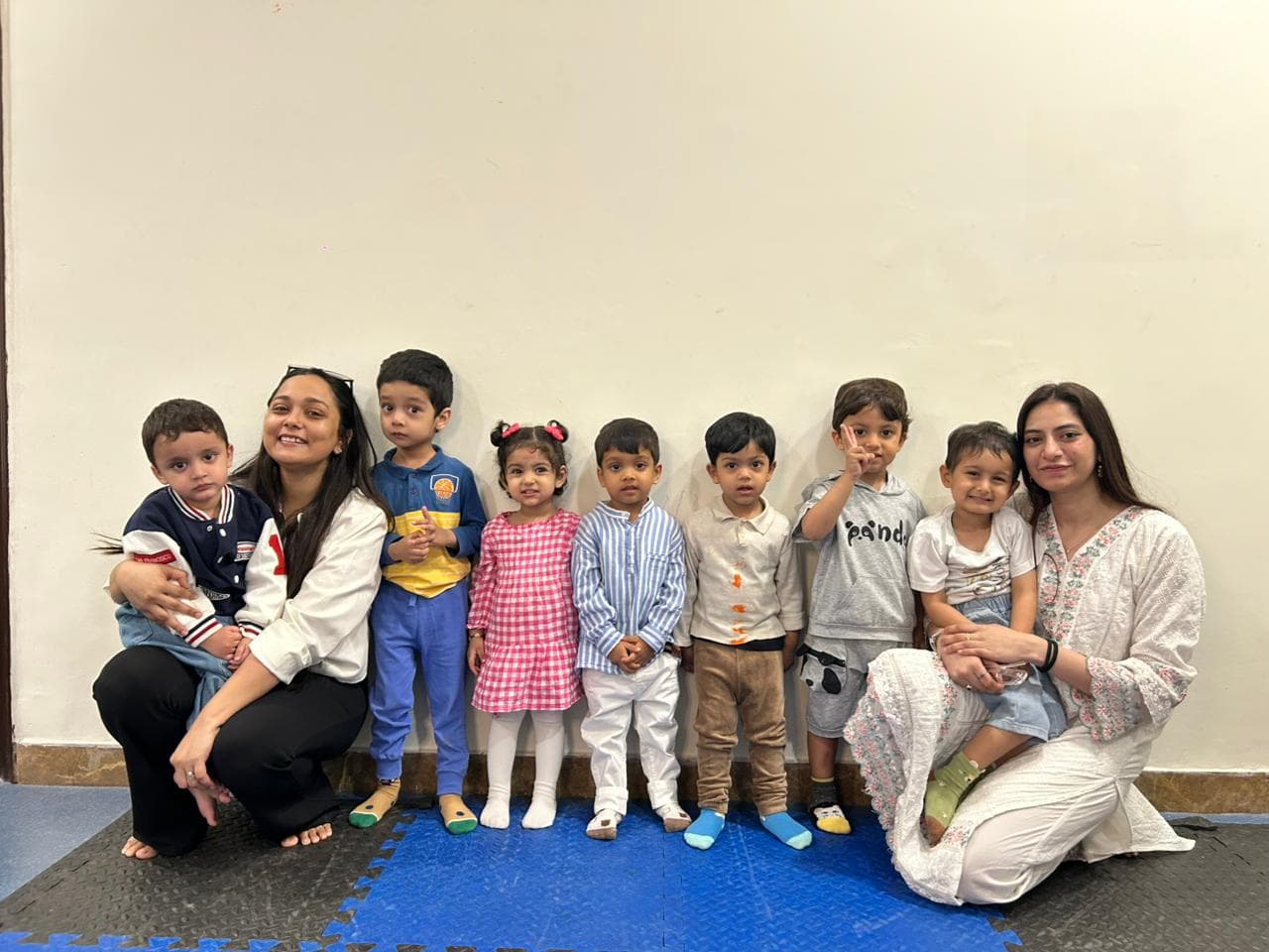 Children learning at Ukti Early Years